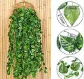 Pack of 12 Artificial Money Plant Leaf Bails 8ft Length