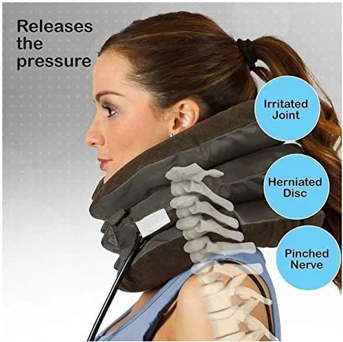 Neck Pain Relief Relaxer air collar 3 Layers