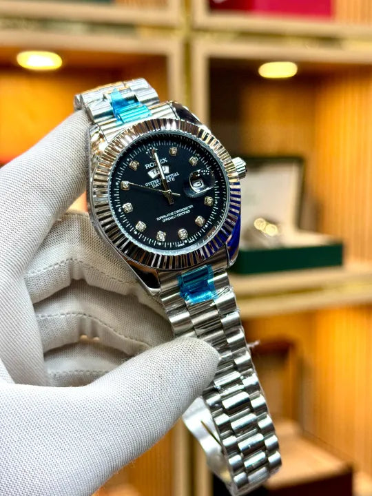 Rolexx Datejust Watch – Premium Oyster Steel Design | Luxury Timepiece