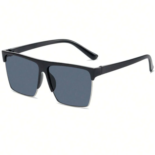 Men's Half Frame PC Sunglasses Square Shape