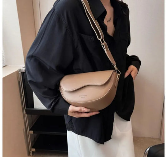 Women's Vintage PU Leather Crossbody Bag