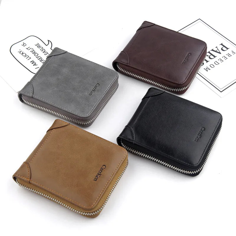 Hot selling Wallet for Men Leather RFID Blocking Bifold Stylish Wallet for Boys
