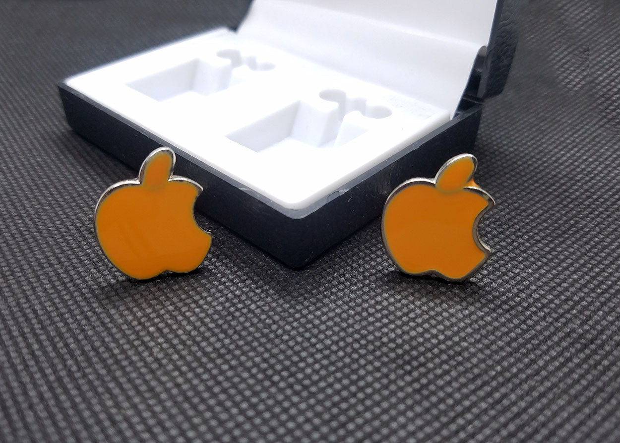Black Metal Cufflinks for Men