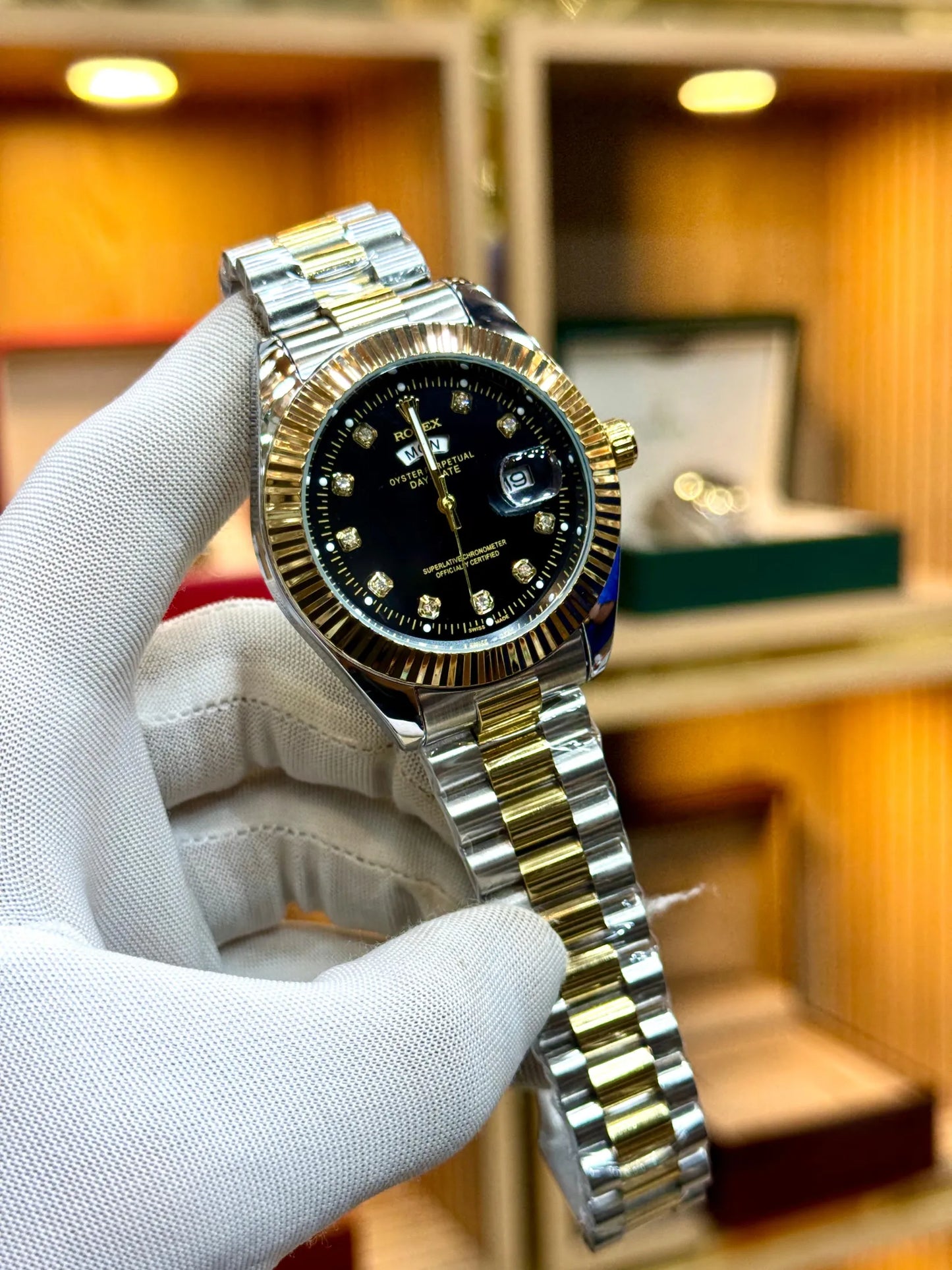 Rolexx Datejust Watch – Premium Oyster Steel Design | Luxury Timepiece