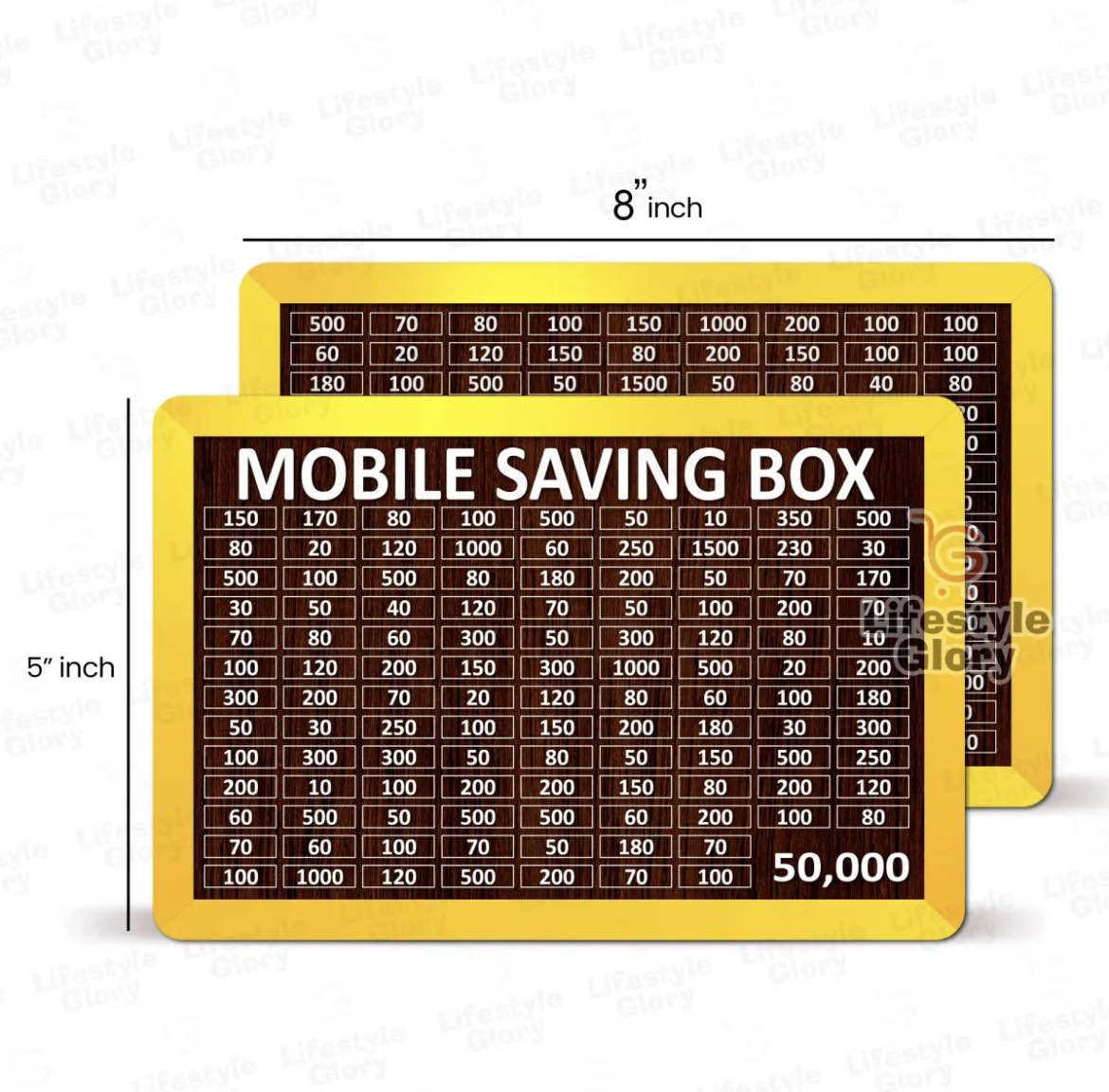 50,000 PKR Target Mobile Saving Box