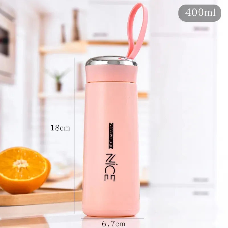 Premium NICE 400ml Glass Water Bottle -
