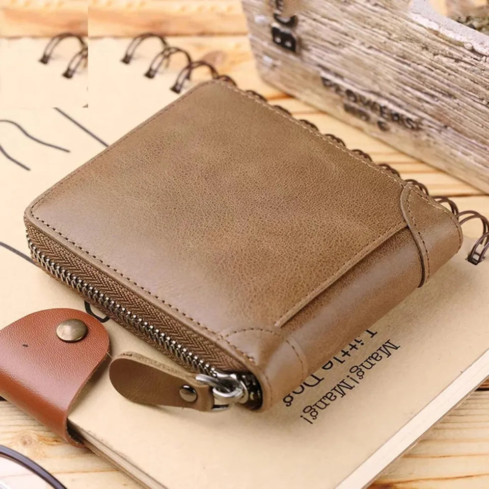 Hot selling Wallet for Men Leather RFID Blocking Bifold Stylish Wallet for Boys