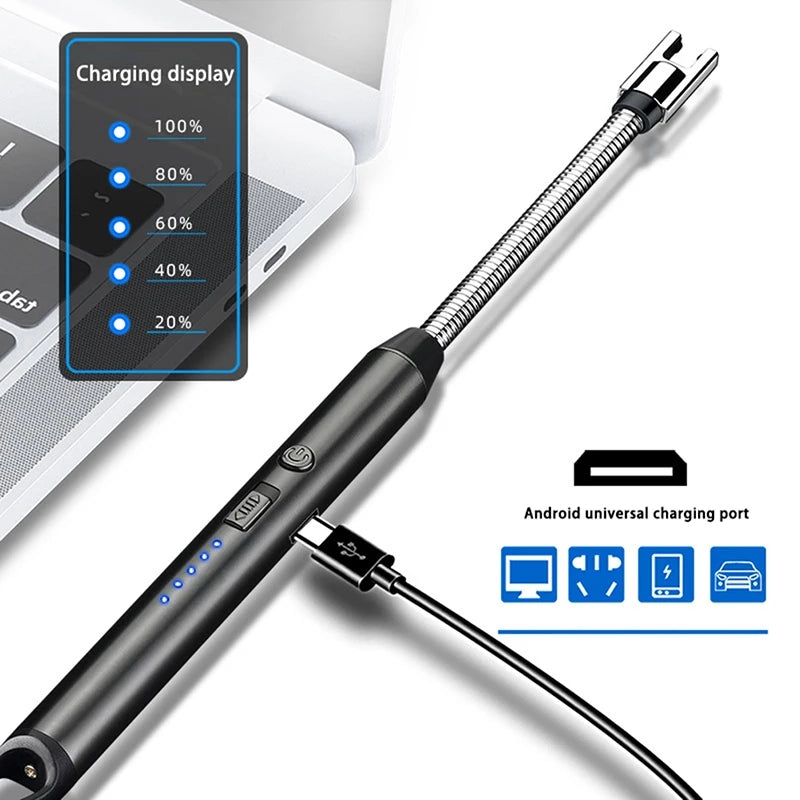 360° Outdoor Kitchen Lighter USB Rechargeable