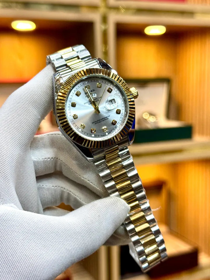 Rolexx Datejust Watch – Premium Oyster Steel Design | Luxury Timepiece