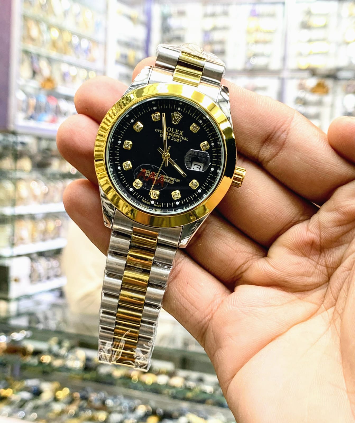 Rolexx Datejust Watch – Premium Oyster Steel Design | Luxury Timepiece