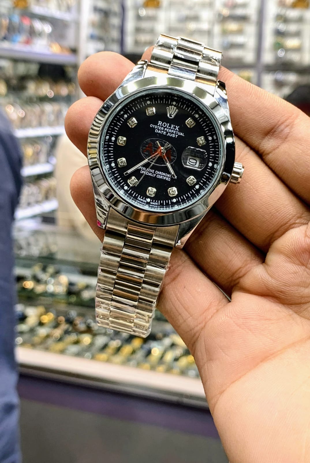 Rolexx Datejust Watch – Premium Oyster Steel Design | Luxury Timepiece