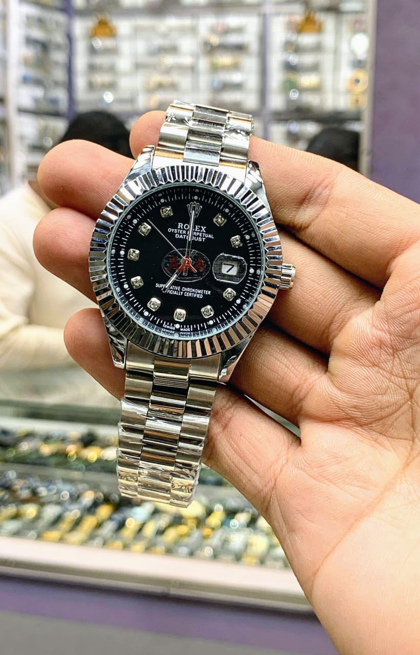 Rolexx Datejust Watch – Premium Oyster Steel Design | Luxury Timepiece