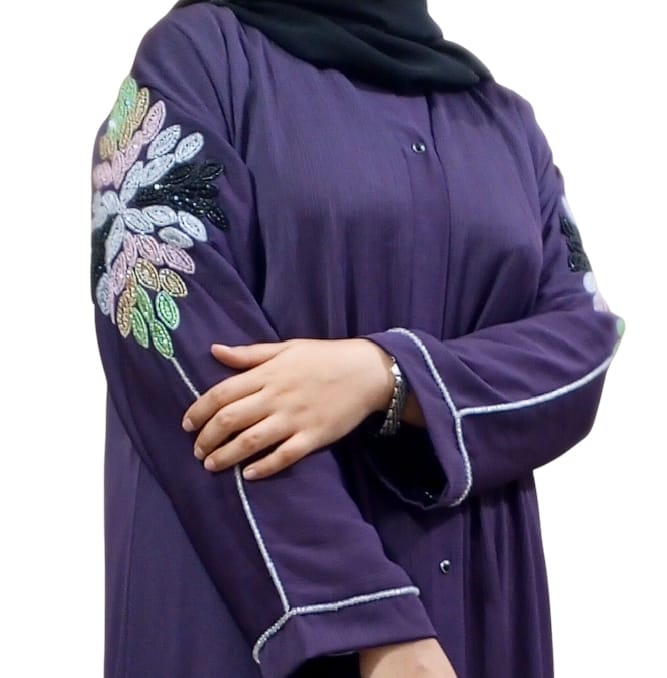 Grace in Every Step: Elegant Abayas for Girls in Luxurious Nidha Fabric
