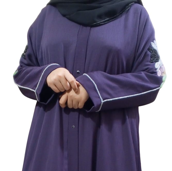 Grace in Every Step: Elegant Abayas for Girls in Luxurious Nidha Fabric