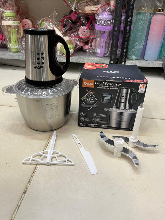 Dual Blade Options 3L RAF Electric Meat Grinder & Chopper