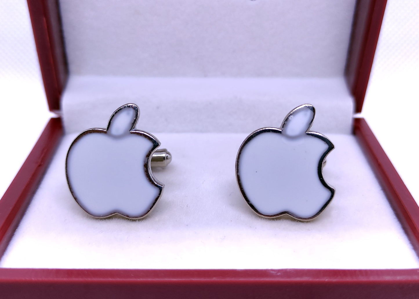 Black Metal Cufflinks for Men