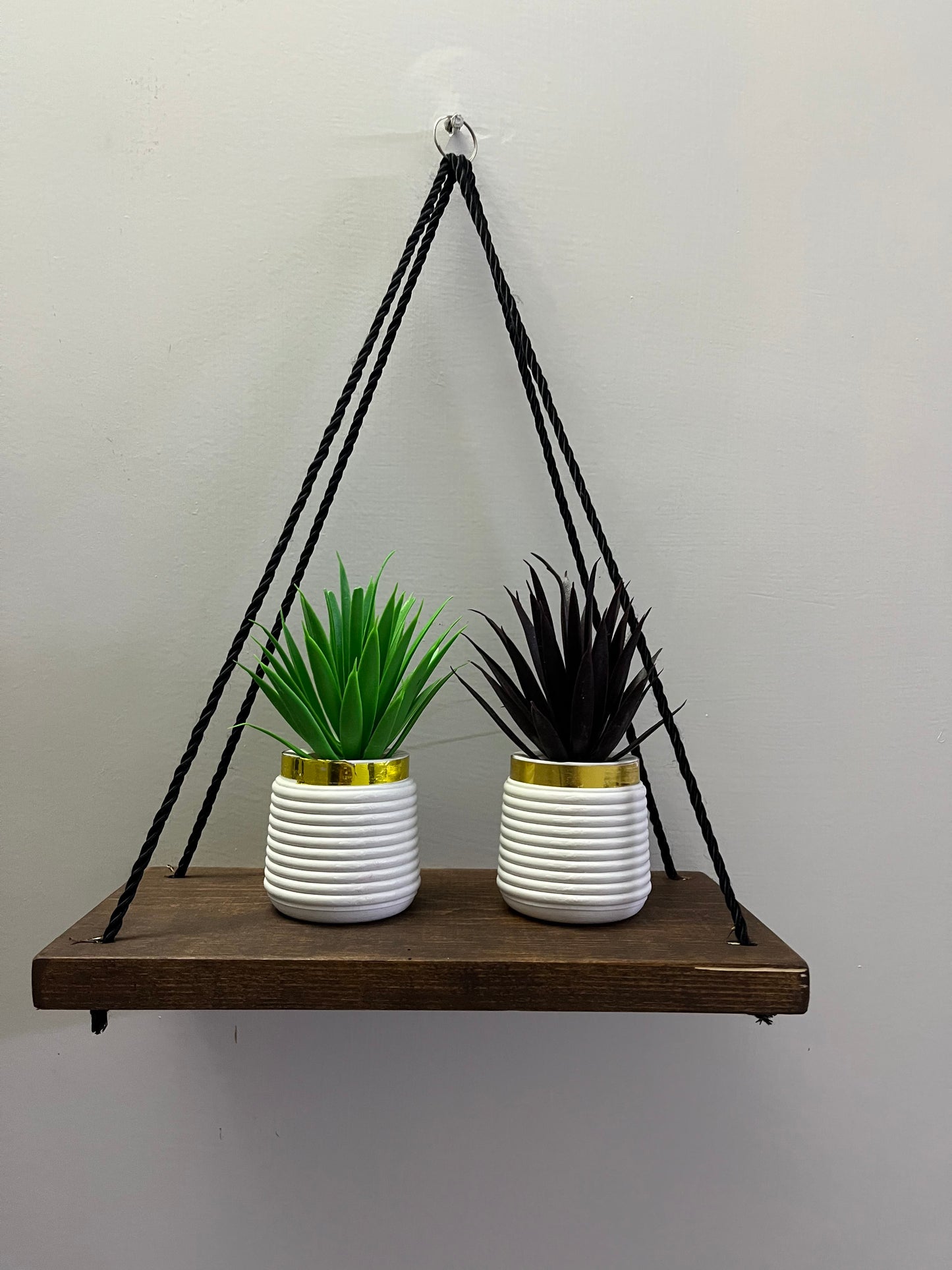 Pack of 2 Premium Mini Artificial Plants for Home & Office Decor