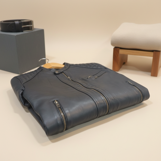 Men’s Genuine Leather Jacket – Original Sheep Leather | Premium Winter Outerwear Men’s