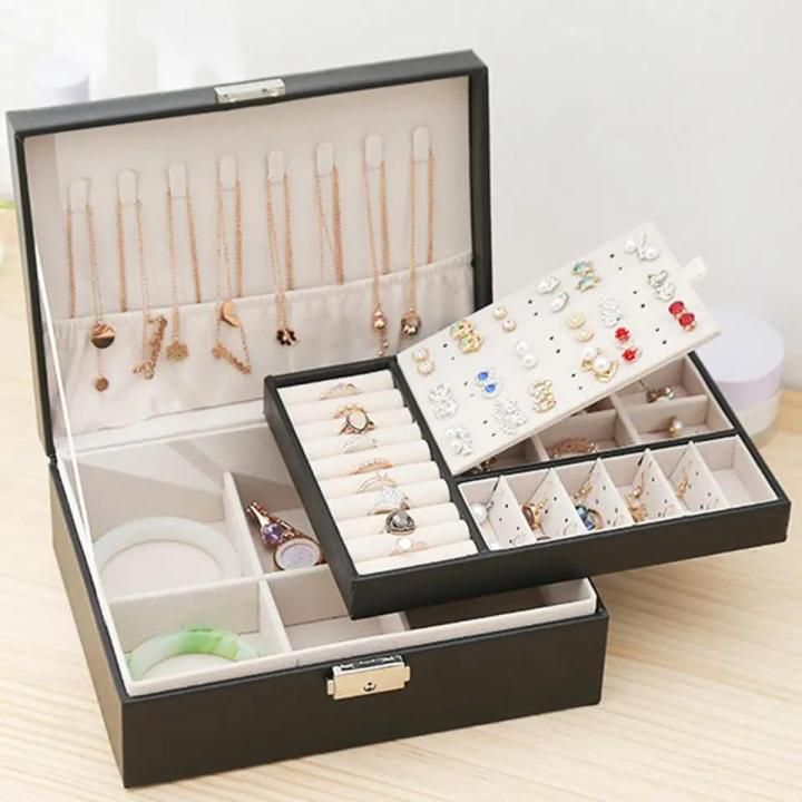 PU Leather Jewelry Organizer (Imported China 🇨🇳)