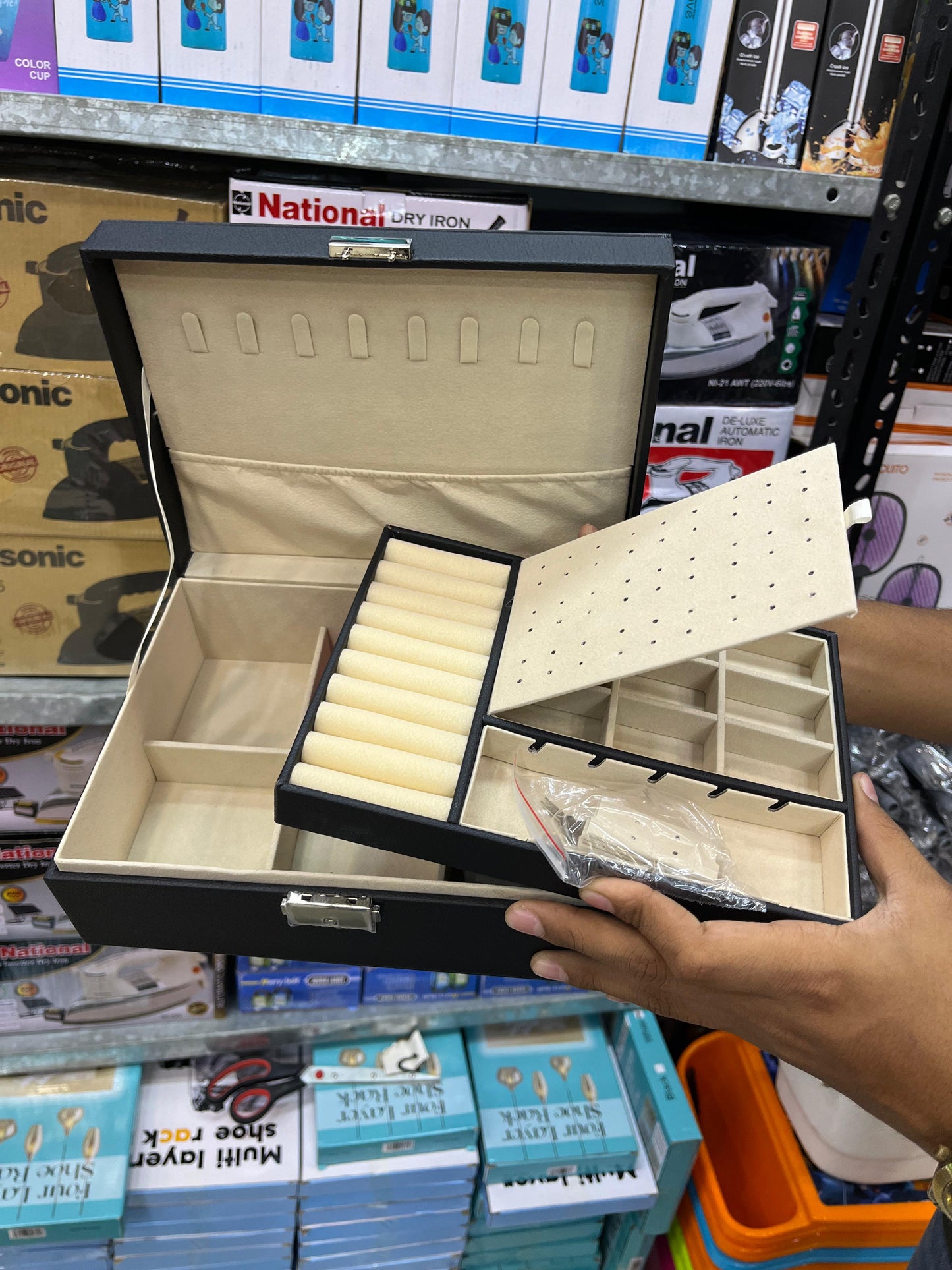 PU Leather Jewelry Organizer (Imported China 🇨🇳)